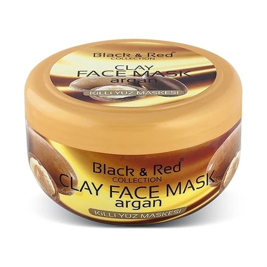 Black and Red Killi Yüz Maskesi 400 ml Argan Black & Red