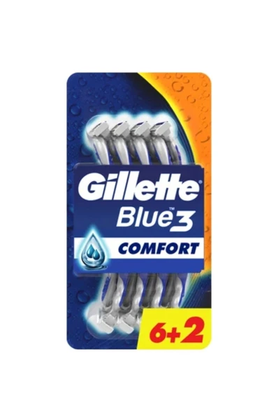 Gillette Blue3 Comfort Tıraş Bıçağı 8 Adet - 2