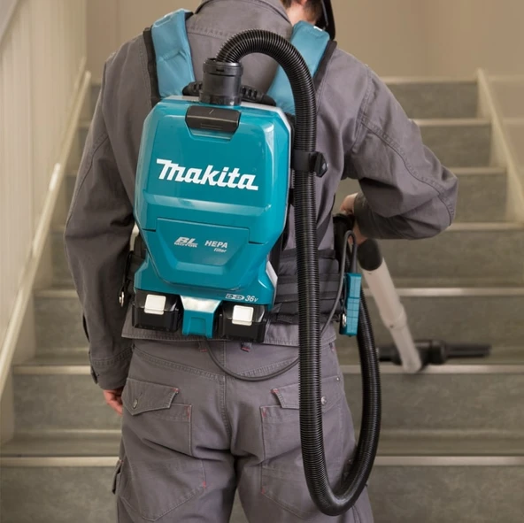 Makita DVC261Z Aülü Sırt Süpürge 18V - 2