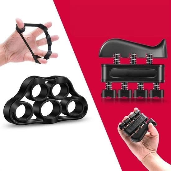 BUFFER® 5 Parça El, Kol ve Parmak Egzersiz Spor Aletleri Seti Fitness Takımı - 3