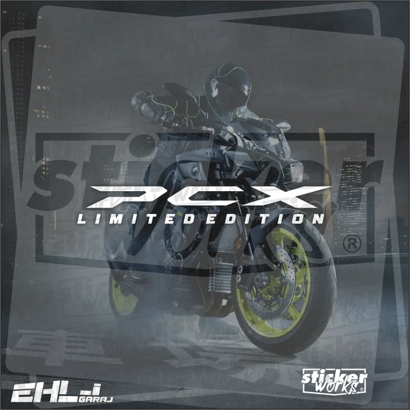 Honda Pcx Limited Edition Sticker
