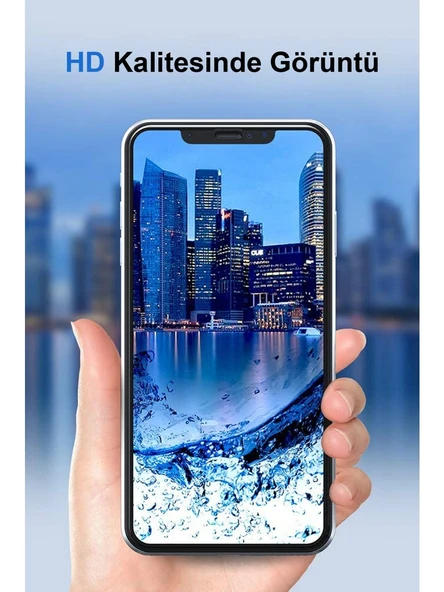 Logis Samsung Galaxy A14 Antistatik 5D Tam Kaplayan Ekran Koruyucu Cam - 3