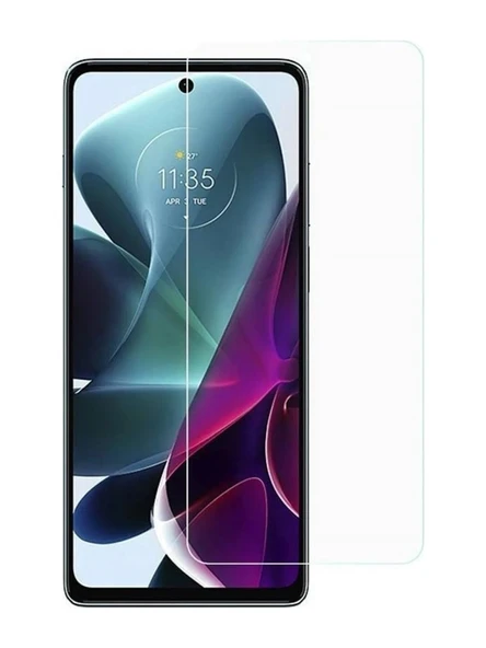 Logis Samsung Galaxy S23  Antistatik 5D Tam Kaplayan Ekran Koruyucu Cam