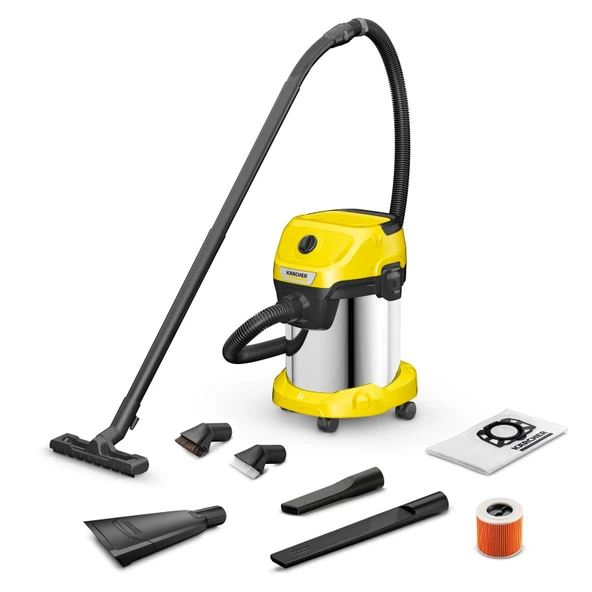 Karcher WD 3 S V-17/4/20 Islak Kuru Elektrikli Süpürge