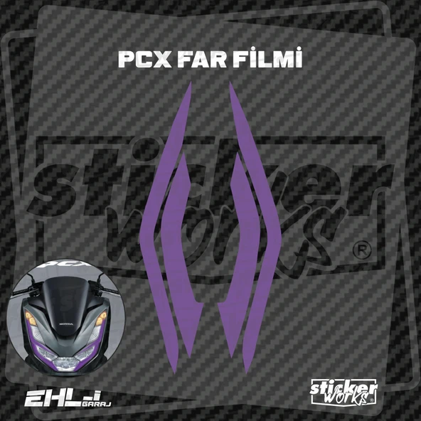 Honda PCX Gündüz Led Sticker - İNCE - Resim 3