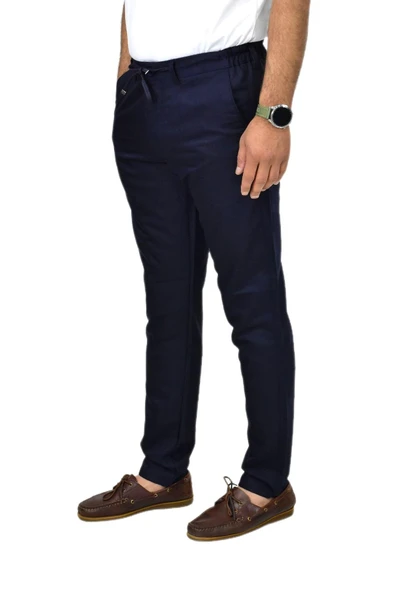 Erkek Jogger Silim Fit Kumaş Pantolon P1023 BGL-ST04504 - Resim 2