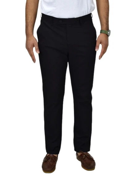 Erkek Likralı Spor Kumaş Pantolon 1998 BGL-ST04424 - Resim 8