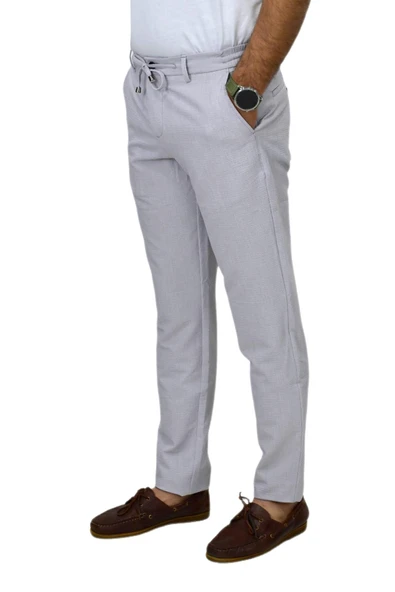 Erkek Jogger Gofre Lastikli Pantolon 1998 BGL-ST04423 - Resim 4