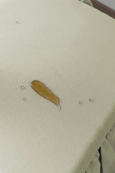 Fırfırlı Sıvı & Leke Itici Iskandinav Sandalye Minderi Su Yeşili - 3