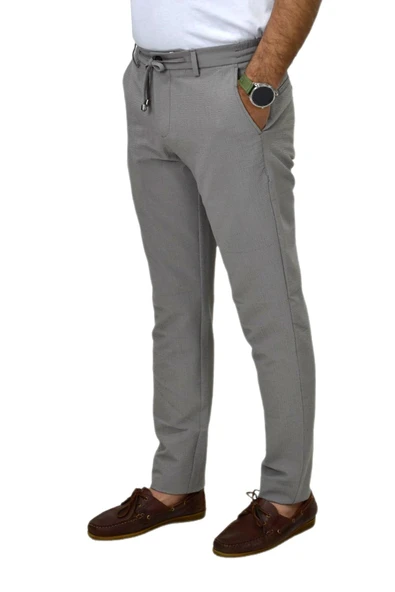 Erkek Jogger Gofre Lastikli Pantolon 1998 BGL-ST04423 - Resim 5