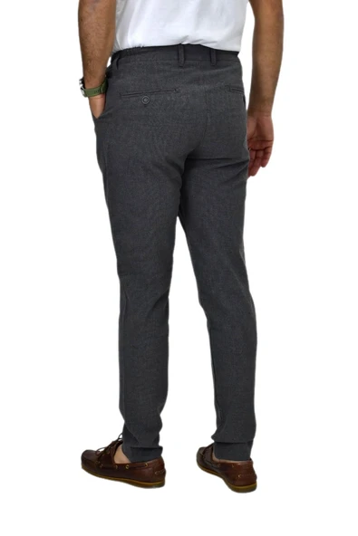 Erkek Jogger Silim Fit Kumaş Pantolon P1005 BGL-ST04503 - Resim 9