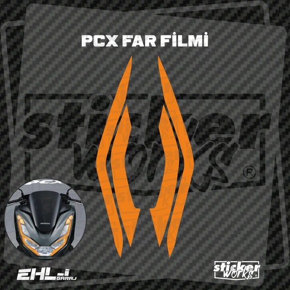 Honda PCX Gündüz Led Sticker - İNCE - Resim 5