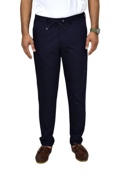 Erkek Jogger Silim Fit Kumaş Pantolon P1023 BGL-ST04504 - Resim 12