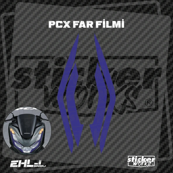 Honda PCX Gündüz Led Sticker - İNCE - Resim 2