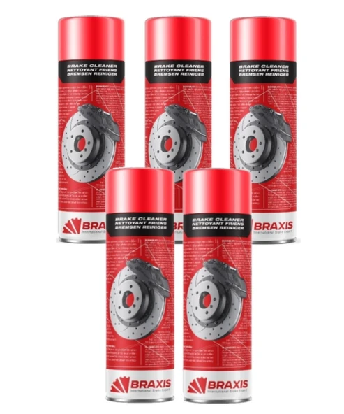 OTO MOTTO Braxis Fren Balata Spreyi Braxis 500 ML 5 Adet