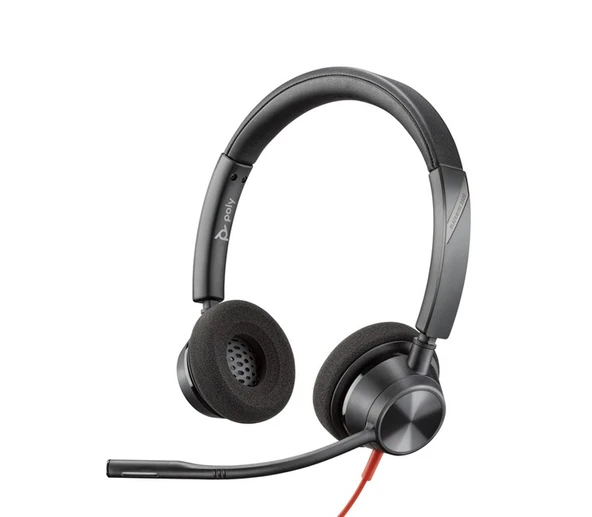 Poly Blackwire 3320 Stereo Mikrofonlu Kulaklık - 2