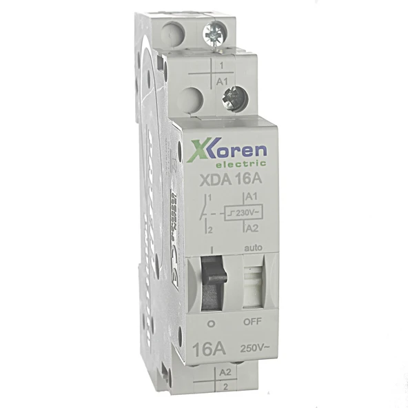XKOREN 1 KUTUP 16A 230V AC 1NO DARBE AKIM ANAHTARI