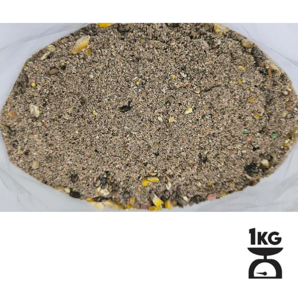 Hedyex 1Kg Sazan Tozu Yüksek Proteinli Özel Katkılı Sazan Alabalık Avı Toz Yem - 4