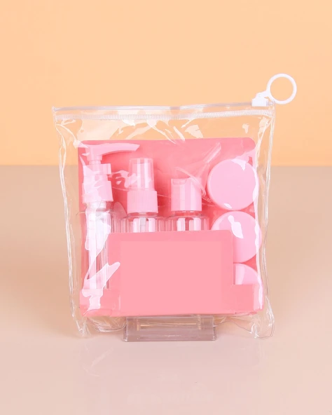 Parfüm Şişesi - Kozmetik Şişesi - 8 li Seyahat Doldurulabilir Kozmetik Seti (368368) - Resim 3