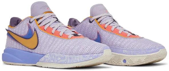 Nike LeBron 20 'Violet Frost Spor Ayakkabı - 8