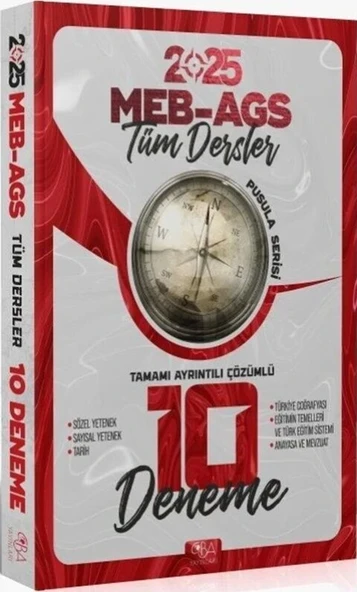2025 MEB AGS Tüm Dersler 10 Deneme CBA Yayınları