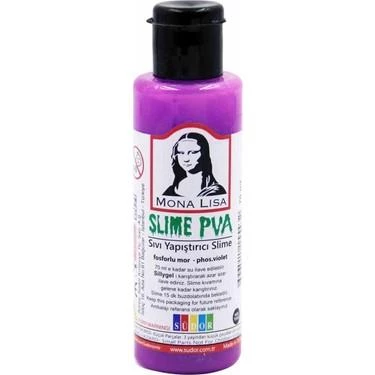 Slime Yapıştırıcı Südor 70 ML Sıvı Slime PVA Renkli Sılaym 70 ml Sıvı Yapıştırıcı - 2