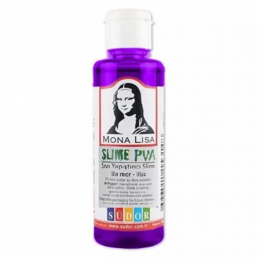 Slime Yapıştırıcı Südor 70 ML Sıvı Slime PVA Renkli Sılaym 70 ml Sıvı Yapıştırıcı - 8