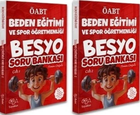 ÖABT MEB AGS BESYO Beden Eğitimi Öğretmenliği Soru Bankası 2 Cilt CBA Yayınları