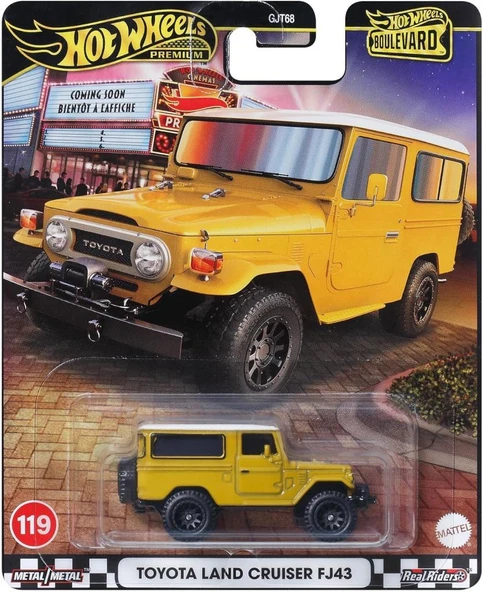 Hot Wheels Boulevard Premium Araçlar GJT68 - JBL25 TOYOTA LAND CRUISER FJ43 - 6
