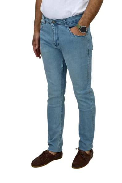 Erkek Regular Fit Jeans Pantolon 1601 BGL-ST04513 - 3