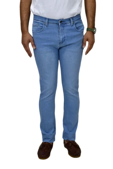 Erkek Regular Fit Jeans Pantolon 1601 BGL-ST04513 - 9