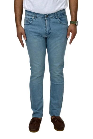 Erkek Regular Fit Jeans Pantolon 1601 BGL-ST04513 - 8