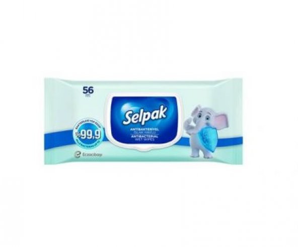 Selpak Antibakteriyel Islak Mendil 56 Lı - 1