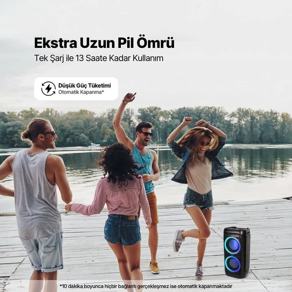 Ttec Carnival 100W Taşınabilir Kablosuz Bluetooth Parti Hoparlörü - 5