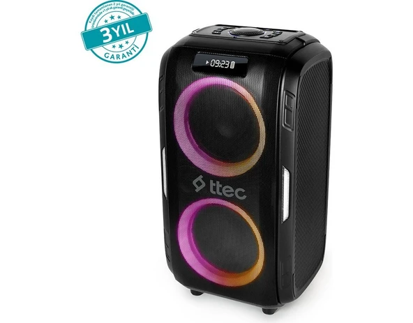 Ttec Carnival Pro 120W Taşınabilir Kablosuz Bluetooth Parti Hoparlörü ürün görseli 1