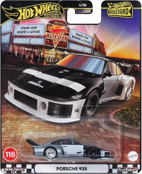 Hot Wheels Boulevard Premium Araçlar GJT68 - JBL17 PORSCHE 935 - 6
