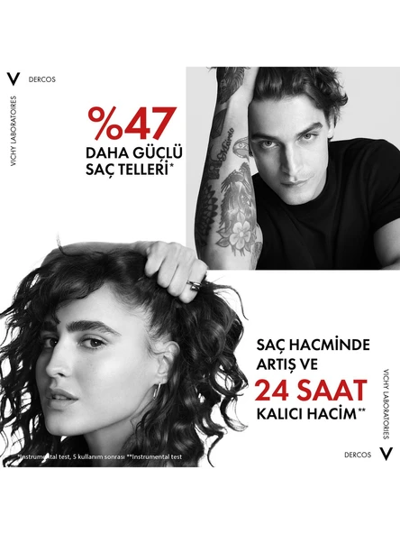 Vichy Dercos Energy+ Dökülme Karşıtı Şampuan 400 ml K5122 - 3