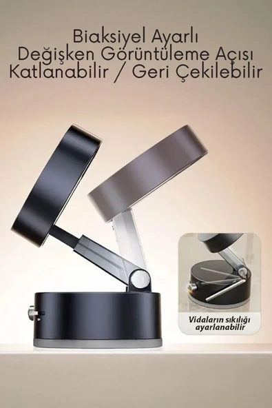 Ozmik Unıversal Uyumlu Vakumlu Manyetik 180°Dönen Taşınabilir Çok Amaçlı Araç Telefon Tutucu - 3
