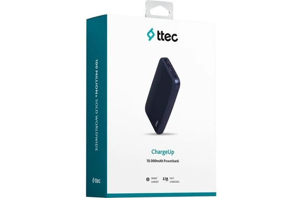 Ttec Chargeup 10.000MAH Taşınabilir Şarj Aleti Powerbank - Resim 8