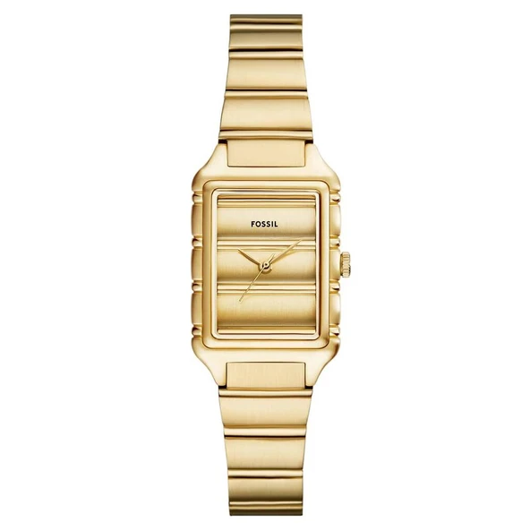 Fossil FES5389 Quartz Çelik Altın Rengi 23 mm Kadın Kol Saati