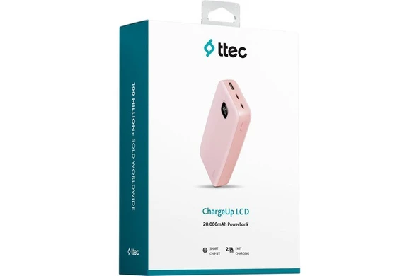 Ttec Chargeup LCD 20.000MAH Taşınabilir Hızlı Şarj Aleti / Powerbank - Resim 7