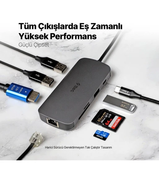 Ttec 8 Port Usb Çoğaltıcı - 5