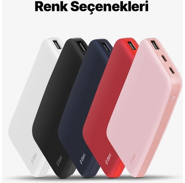 Ttec Chargeup 10.000MAH Taşınabilir Şarj Aleti Powerbank - Resim 5