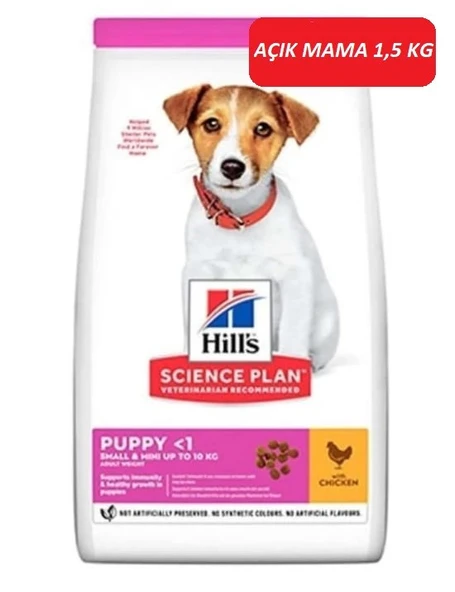 Hill's Small Mini Tavuklu Yavru Köpek Maması 1,5 KG