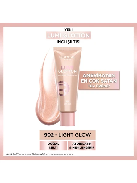 L'Oreal Paris Glotion All-In-One Doğal Işıltı 902 - Light Glow