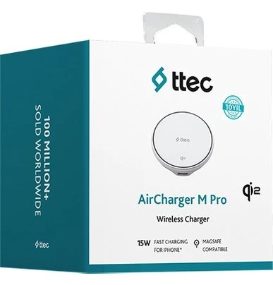 Ttec Aircharger M Pro Qi2/magsafe Özellikli 15W Iphone/android Kablosuz Hızlı Şarj Aleti - Resim 8