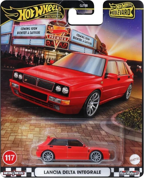 Hot Wheels Boulevard Premium Araçlar GJT68 - JBL18 LANCIA DELTA INTEGRALE - 6
