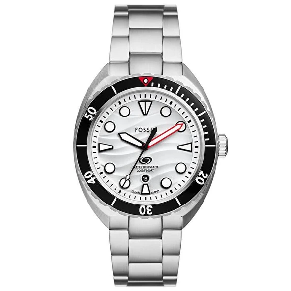 Fossil FFS6063 Quartz Çelik Gri 20 ATM 42 mm Erkek Kol Saati