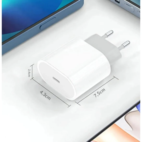 Ozmik 20W USB-C Hızlı Şarj Güç Adaptörü - Resim 5