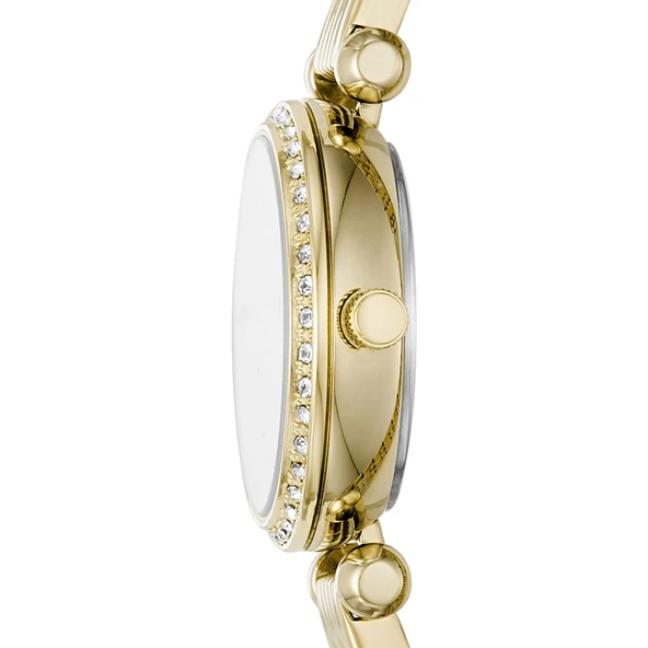 Fossil FBQ3503 Quartz Çelik Altın Rengi Beyaz Kadran 26 mm Kadın Kol Saati - 2